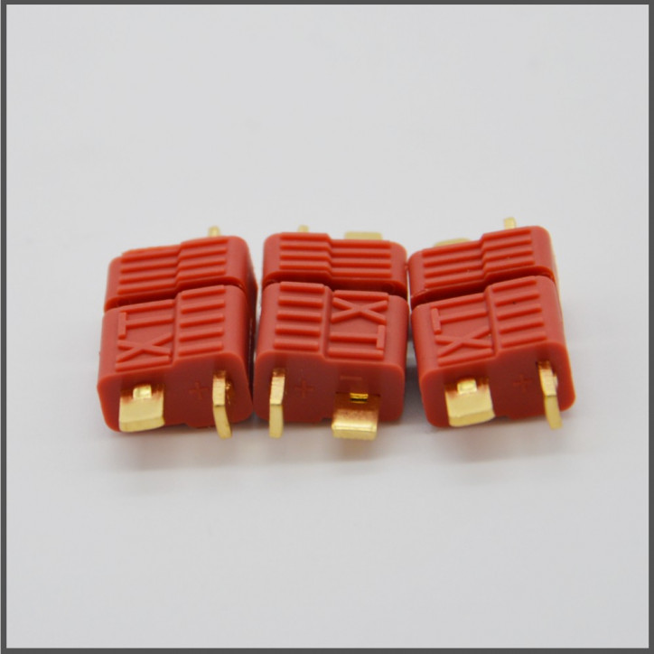 Deans connectors (6 pcs: 3m+3f)