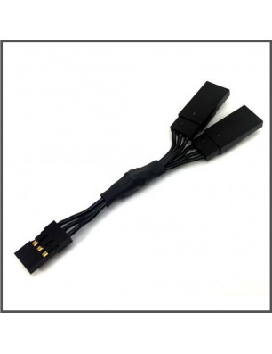 Wire Extender Servo 45 mm - plug Z black RADIO/SERVO SANWA