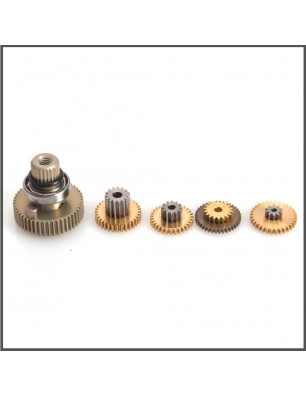 Set ingranaggi PGS-XBA RADIO/SERVO SANWA