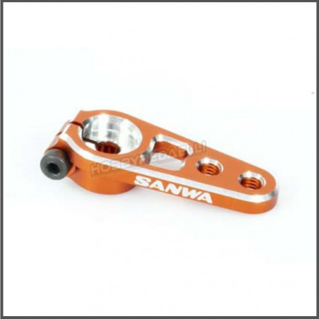 Squadretta servo alluminio arancio RADIO/SERVO SANWA