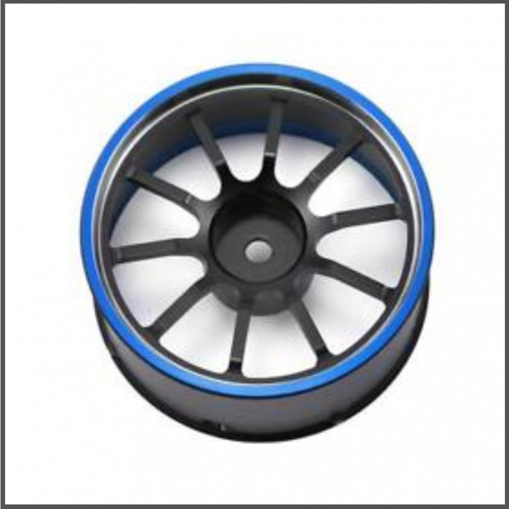 Blue aluminum hand wheel for m12/m12s (107A30812A)