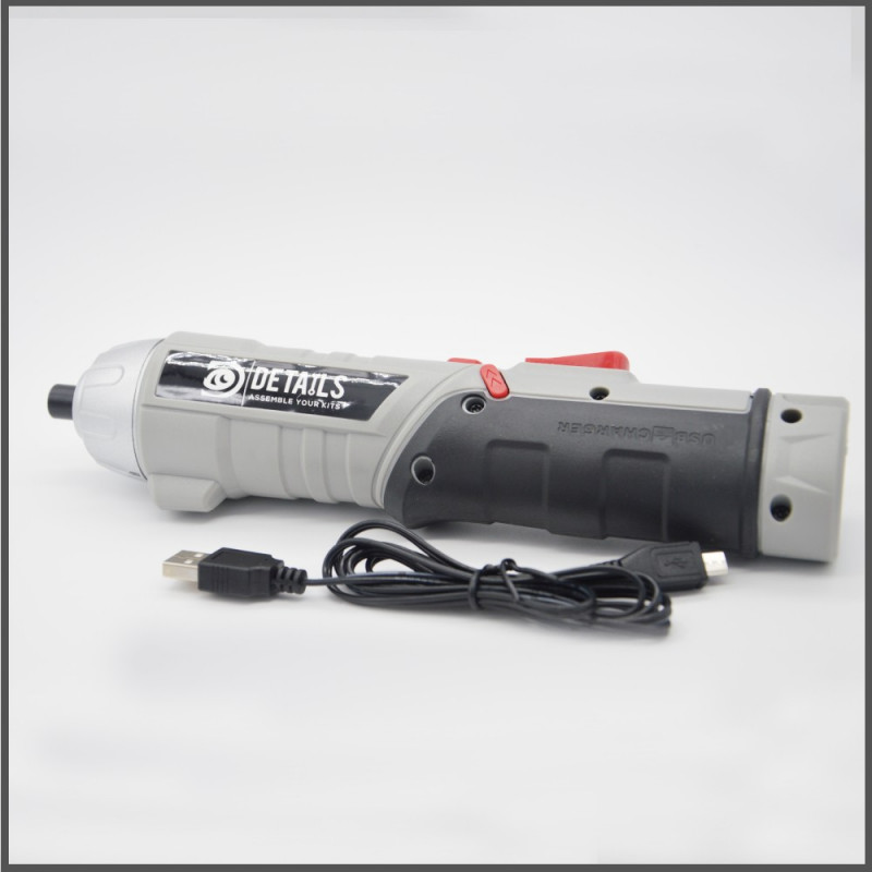 ELECTRIC SCREWDRIVER 13.6V, 1300MAH, 180RPM ACCESSORIES BLISS