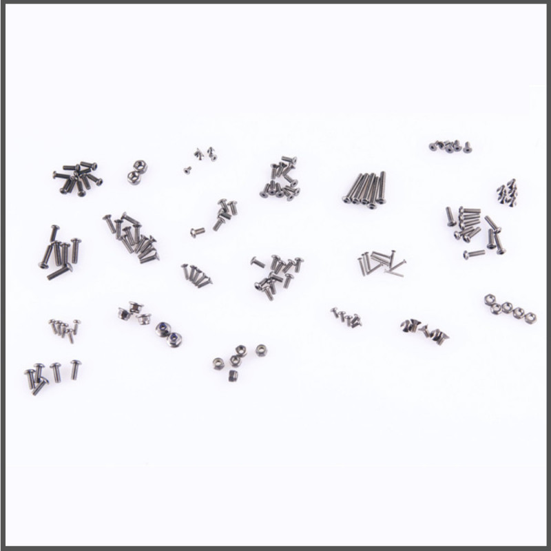 SCREWS SET SPARE PARTS LC RACING