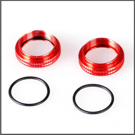 SHOCK ADJUSTABLE NUT ALU Spare Parts LC Racing