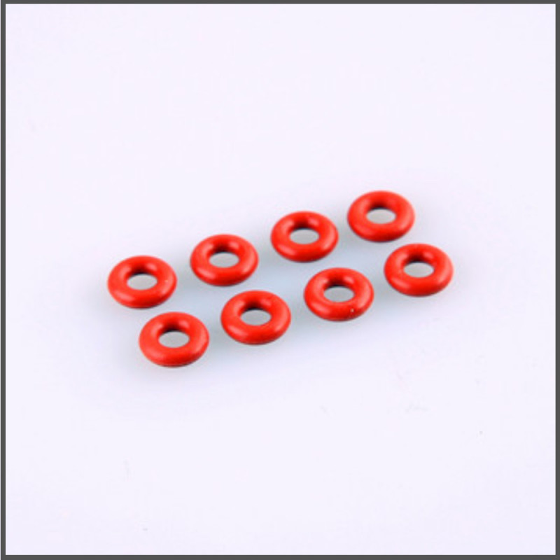 SHOCK REBUILD RED O-RING 2.8x6.6x1,9 SPARE PARTS LC RACING