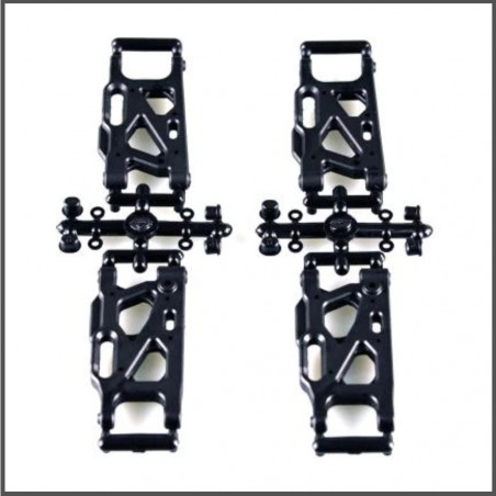 SUSPENSION ARMS HARD SET Spare Parts LC Racing