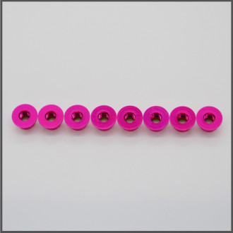 FLANGED NUT M4 PINK SPARE PARTS BLISS