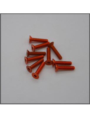 COUNTERSUNK SCREW 3X14 ORANGE SPARE PARTS MZ