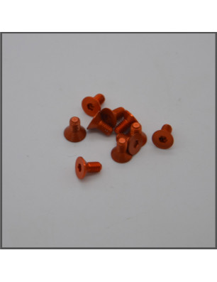 COUNTERSUNK SCREW 3X6 ORANGE SPARE PARTS MZ