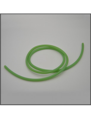 FUEL SILICON PIPE - GREEN 1M SPARE PARTS BLISS
