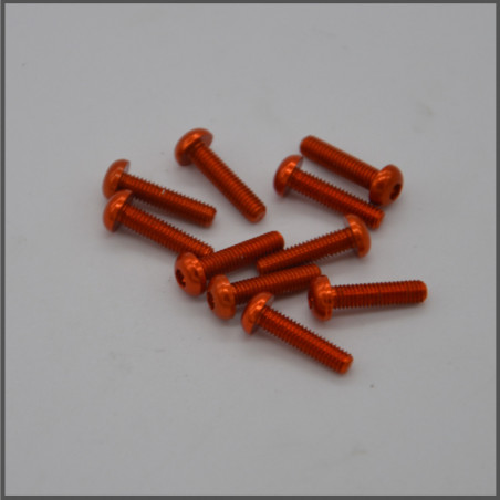 SCREWS 3 X12 - ORANGE SPARE PARTS MZ