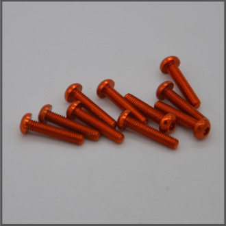 SCREWS 3 X14 - ORANGE SPARE PARTS MZ