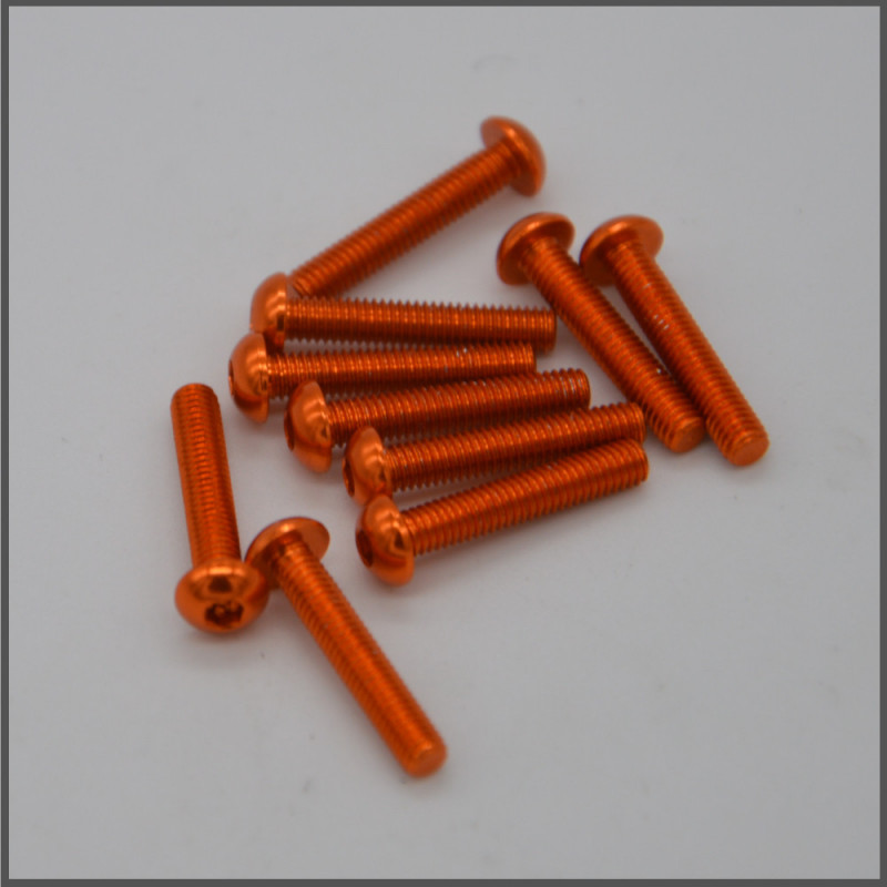 SCREWS 3X16 - ORANGE SPARE PARTS MZ