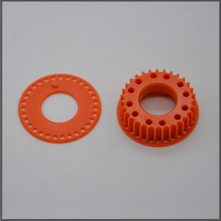 SIDE GEAR Z31 - RED SPARE PARTS MZ