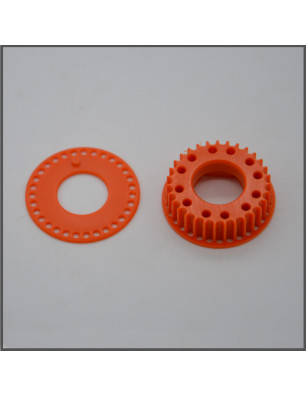 SIDE GEAR Z31 - RED SPARE PARTS MZ