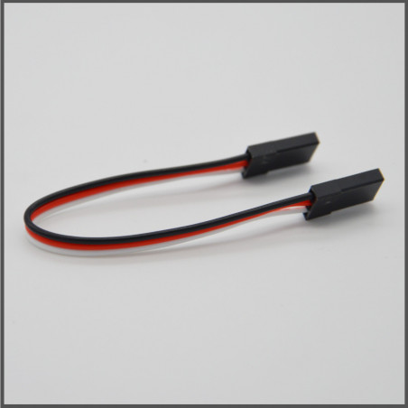 FUTABA WIRE EXTENSION 100MM MALE/MALE RADIO/SERVO BLISS