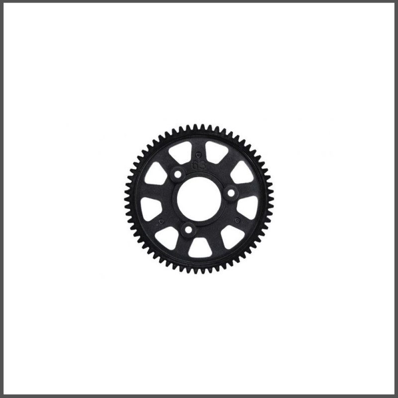 2-speed gear 63T SL8 XLI V2 (SER903638X) (10) Spare Parts Serpent