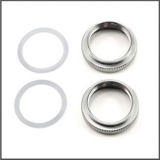 Adjust nut shock / oring (2) (SER600158) (1) Spare Parts Serpent