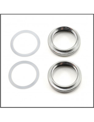 Adjust nut shock / oring (2) (SER600158) (1) Spare Parts Serpent