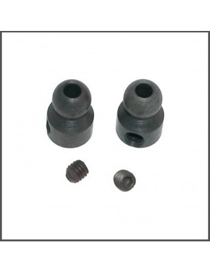 Anti-roll bar balls rear (2) (SER802339) Spare Parts Serpent