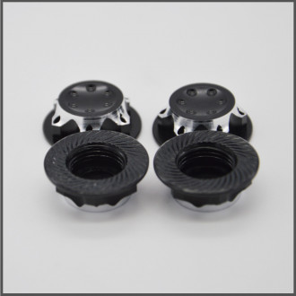 Locked nuts 17mm black (BLI242)