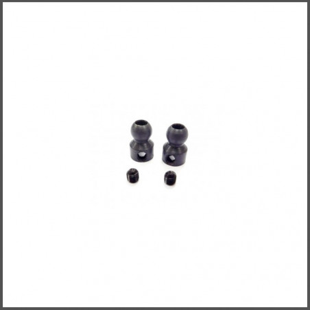 Antirollbar ball 3mm (2) (SER903341) (3) Spare Parts Serpent