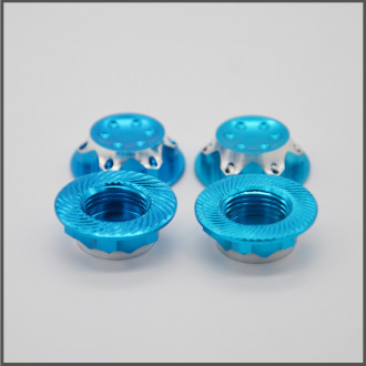 LOCKED NUTS 17MM BLUE SPARE PARTS BLISS