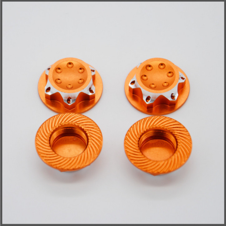 Locked nuts 17mm orange (BLI241)