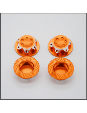 LOCKED NUTS 17MM ORANGE SPARE PARTS BLISS