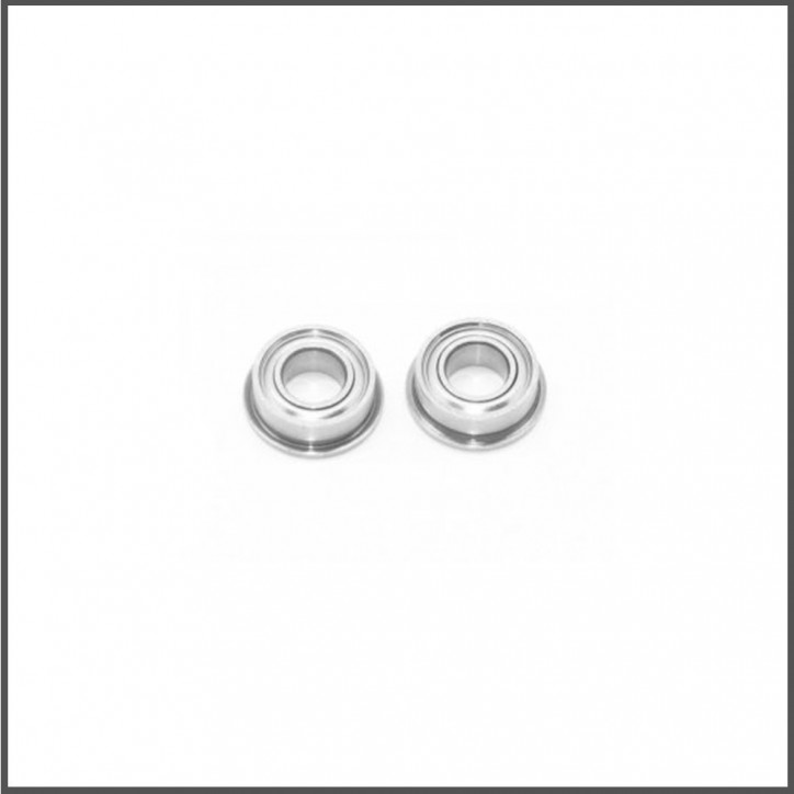 Ball bearing 4x8x3 flanged ss (2) (SER1398)