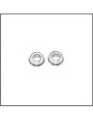 Ball bearing 4x8x3 flanged SS (2) (SER1398) Spare Parts Serpent