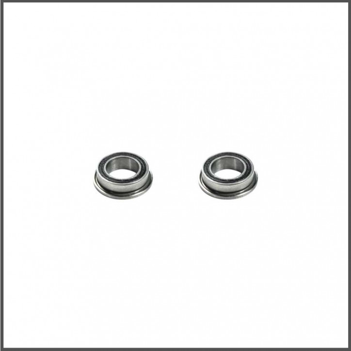 Ballbearing 5x8x2.5 mm flanged (2) (SER1312)