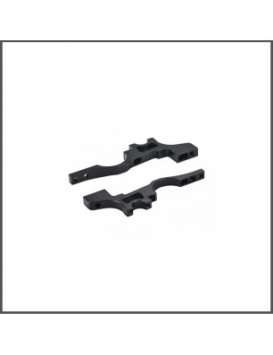 Bearing block RR LW Alu (2) Spare Parts Serpent