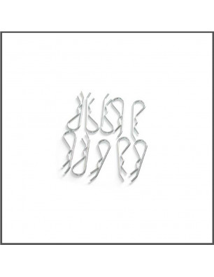 Body clips (10) (SER1601) Spare Parts Serpent