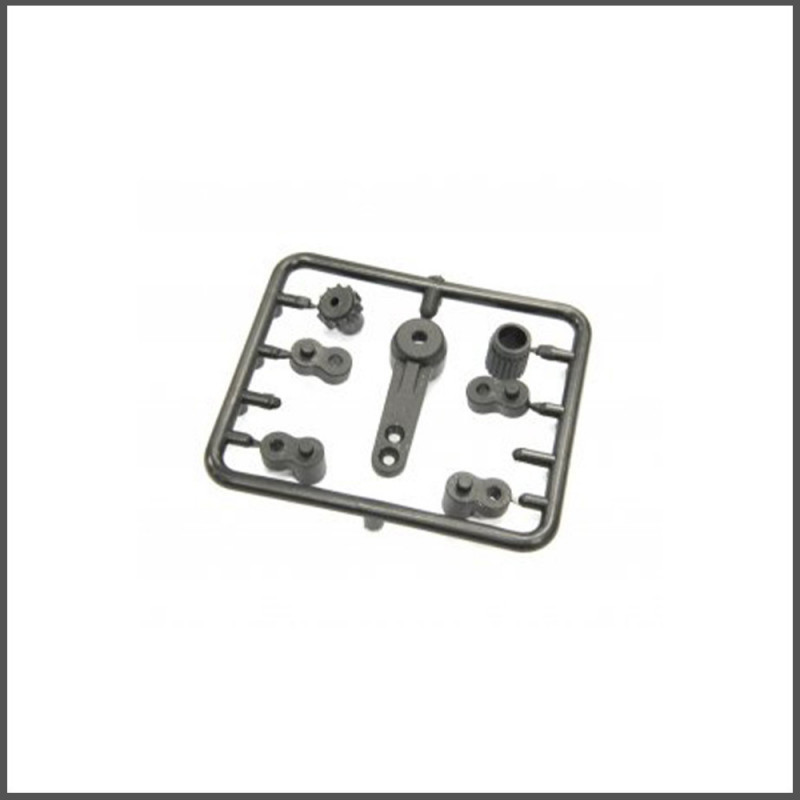 Brake-lever/battery spacers frame (SER804156) Spare Parts Serpent