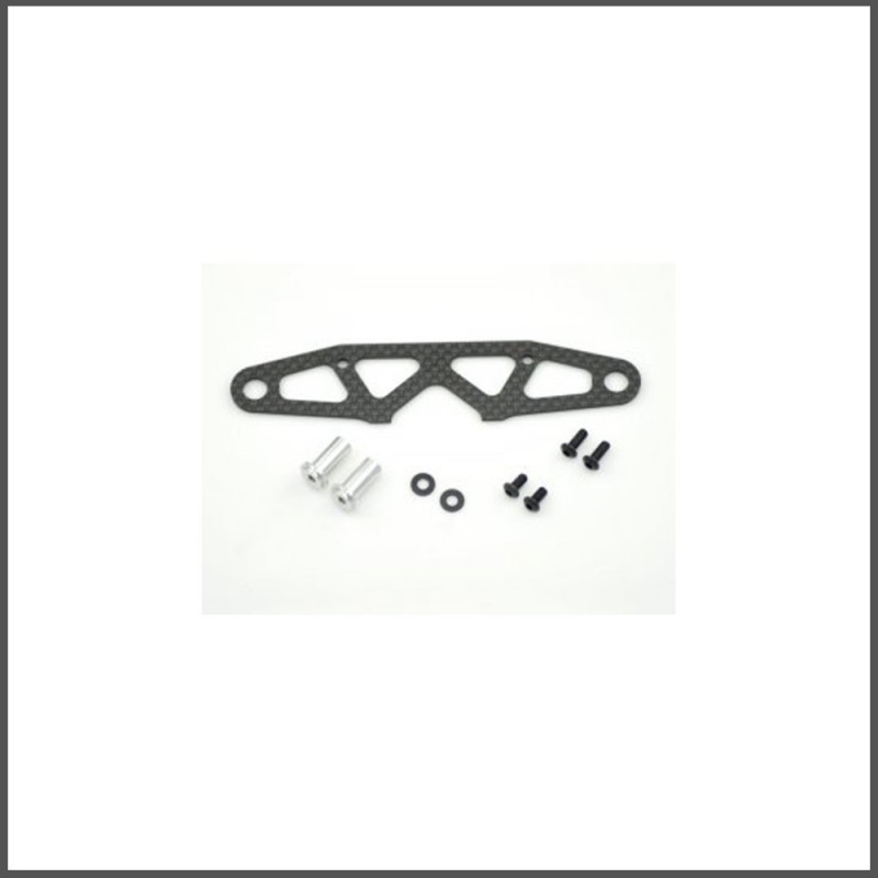 Bumperplate carbon 747 (SER804295) (1) Spare Parts Serpent