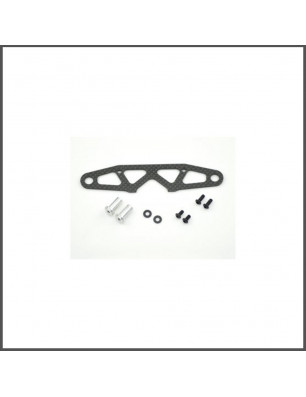 Bumperplate carbon 747 (SER804295) (1) Spare Parts Serpent