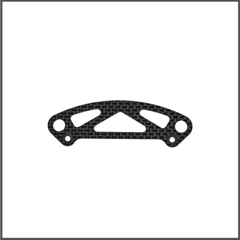 Bumperplate carbon X20 (SER401844) (1) Spare Parts Serpent