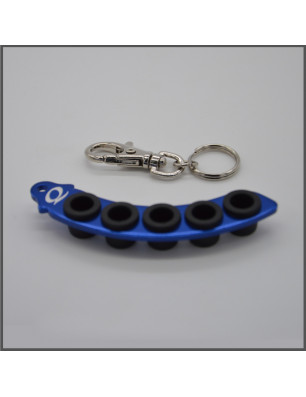 PLUG HOLDER KEY RING blue ACCESSORIES BLISS