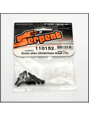 SCREW ALLEN CILINDERHEAD M3x8 SPARE PARTS SERPENT