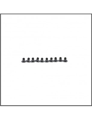 Screw allen countersunk M3x5 (10) (SER110157) SPARE PARTS SERPENT