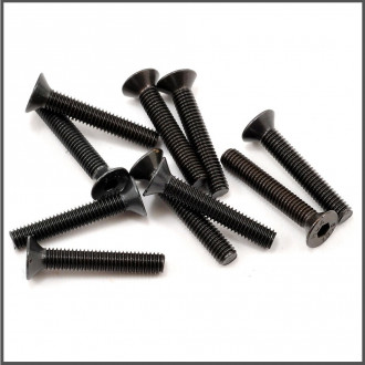 Screw allen countersunk M3x18 (10) (SER110159) SPARE PARTS SERPENT