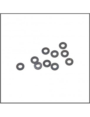 Washer 3.2x7x0.5 (10) (SER110401) SPARE PARTS SERPENT