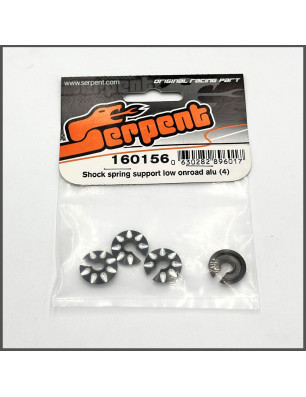 Shock spring support low onroad alu SPARE PARTS SERPENT