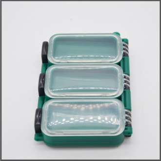 SCREW BOX - GREEN - 6 COMPARTMENTS ACCESSORIES BLISS