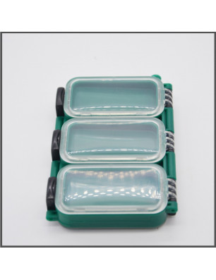 SCREW BOX - GREEN - 6 COMPARTMENTS ACCESSORIES BLISS