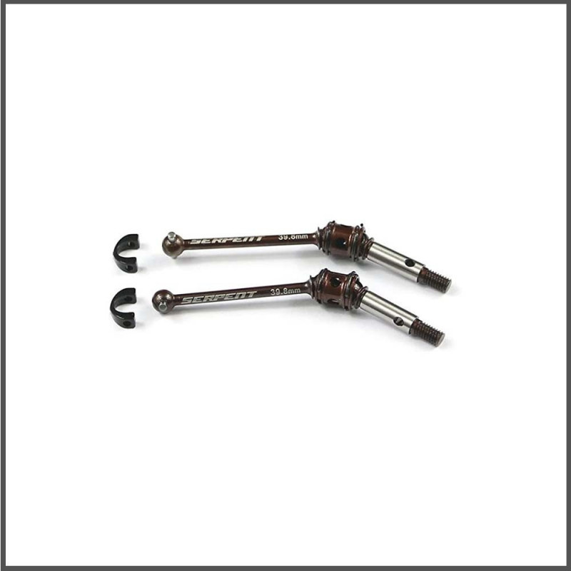 Double joint cardan set (2) 4-X (SER401698) (1) SPARE PARTS SERPENT