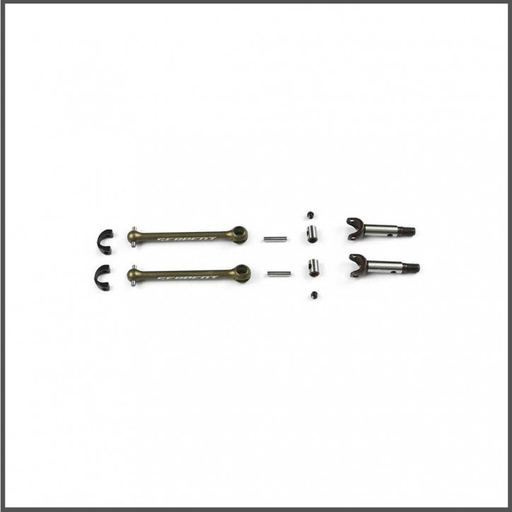 Cvd axle set steel/alu (2) 4x (SER401699)