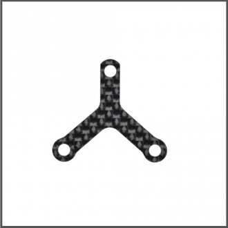 Shocktower stiffner carbon fr/rr X20 (SER401864) SPARE PARTS SERPENT