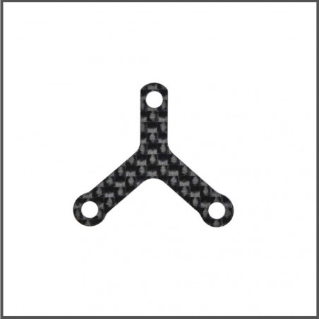 Shocktower stiffner carbon fr/rr X20 (SER401864) SPARE PARTS SERPENT